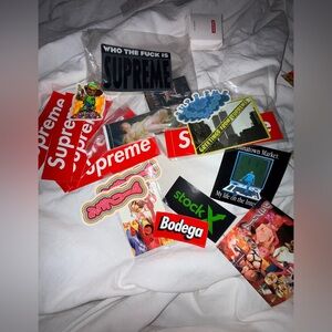 Supreme sticker bundle